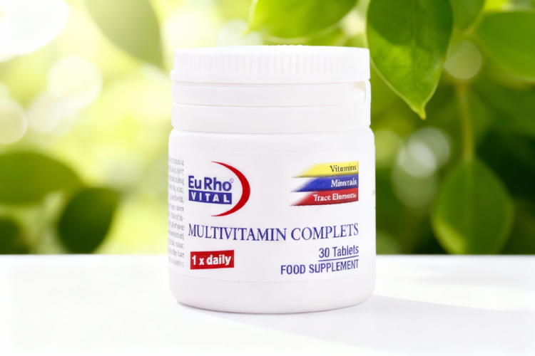 تصویر قرص مولتی ویتامین کامپلیت یوروویتال برای بررسی تأثیر آن بر چاقی